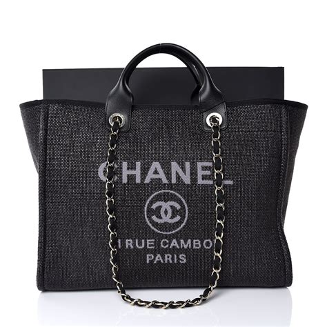 chanel raffia deauville tote bag|chanel deauville.